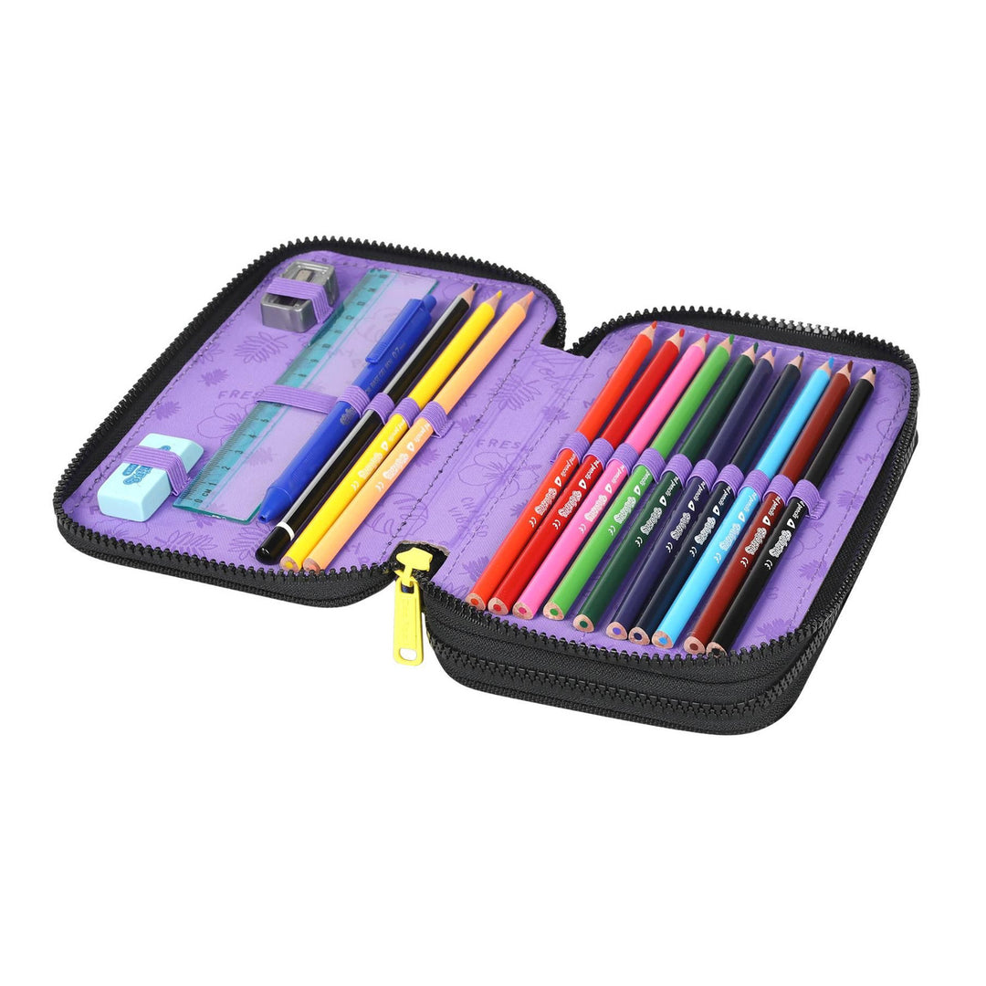 Coolpack pencil case, two compartment, with accessories, Stitch, Jumper 2