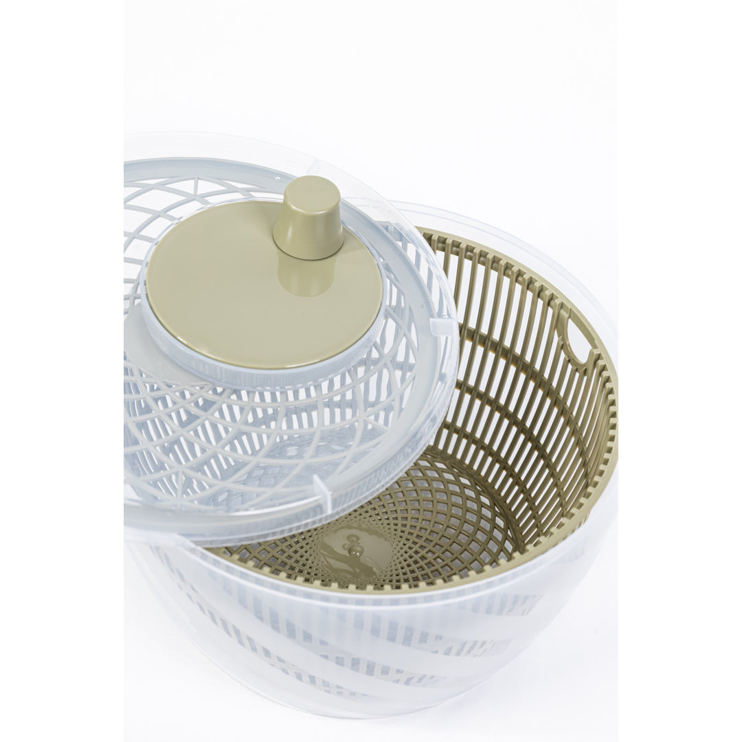 BranQ lettuce centrifuge, 6L capacity, olive green, GreenSpin