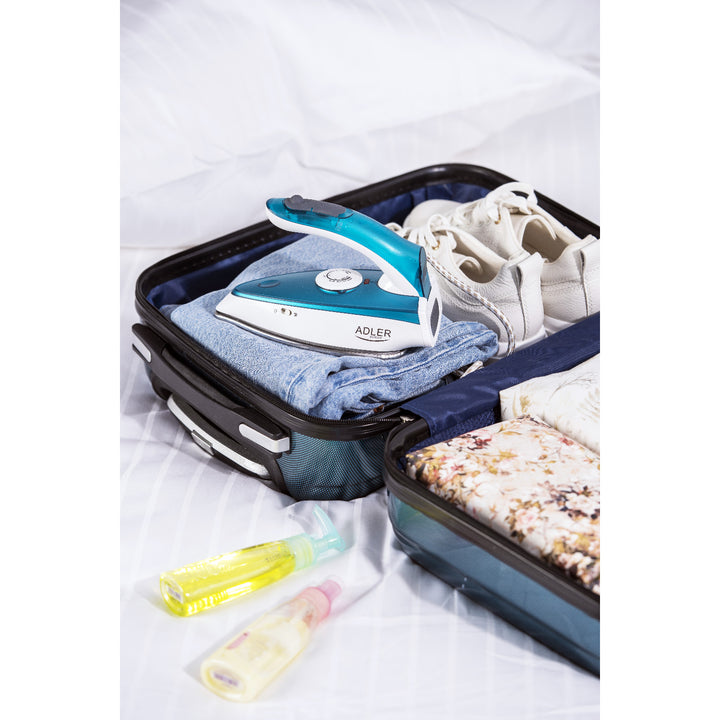 Adler travel iron, with steam, folding handle, power 1700W, AD 5035