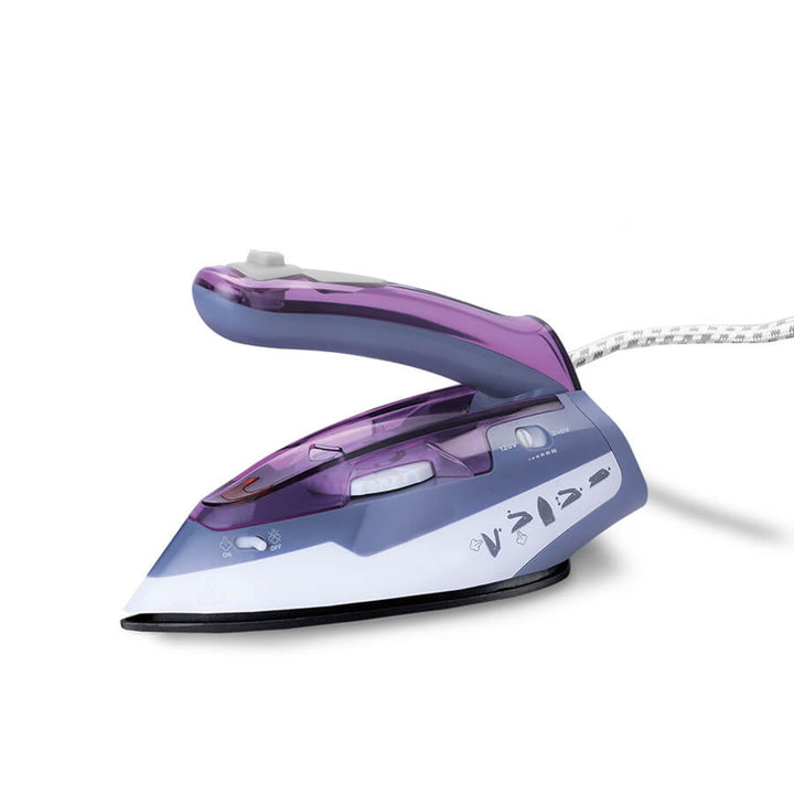 Maestro travel iron, folding handle, 1100W power, non-stick coating, MR-317T