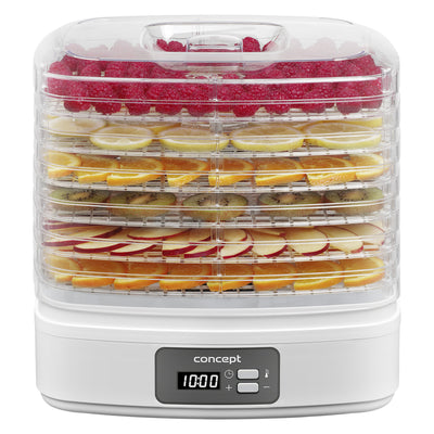 Concept mushroom, fruit and herb dryer, 260W, 6 sieves, timer, SO2080