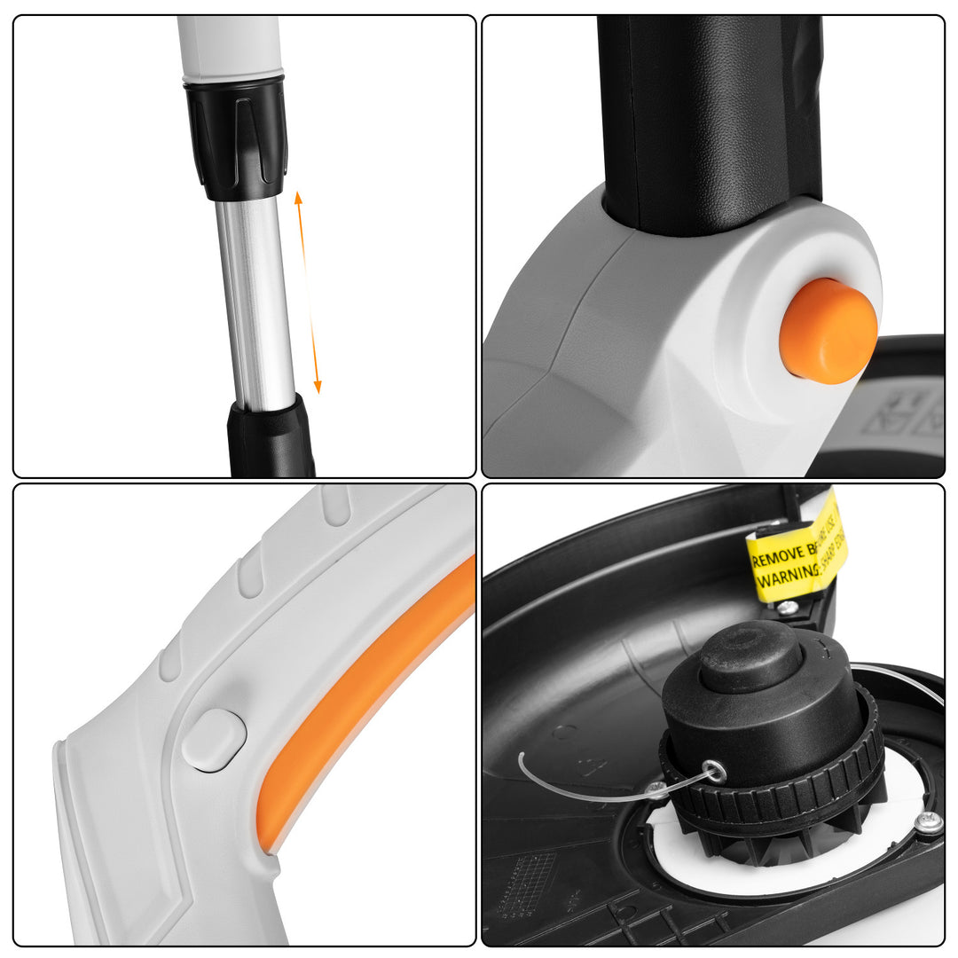 Trimmer leictreach Prime3, 500W, trastomhas líne 25cm, 12000 rpm, GGT41