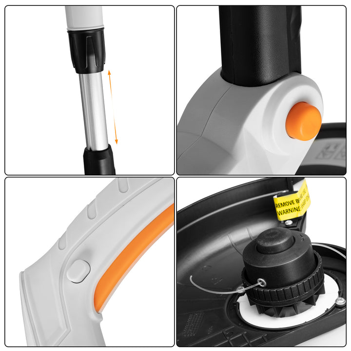 Trimmer leictreach Prime3, 500W, trastomhas líne 25cm, 12000 rpm, GGT41