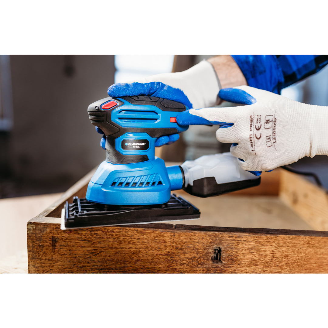 Blaupunkt sander, 300W, interchangeable sander feet, oscillation diameter 1.8mm, OS6010