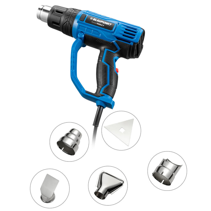 Blaupunkt Tanner, 2000W, adjustable blowing, range 350-600°C, HG2010