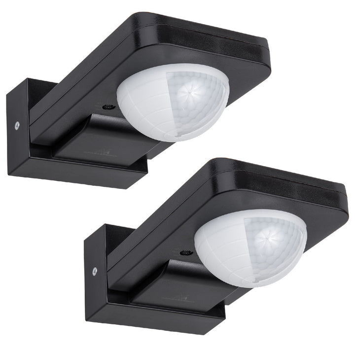 Maclean PIR motion sensor, infrared, IP65, max 2000W, black, MCE243 B, 2 pieces