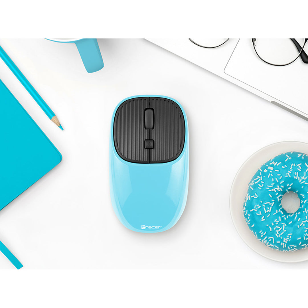 Tracer wireless mouse, optical sensor, symmetrical, WAVE RF 2.4 Ghz