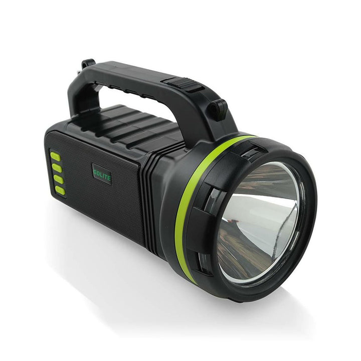 Verna multi-function solar flashlight, 6in1, powerbank, solar panel, lamp, LED lights, speaker+radio, Tur000008