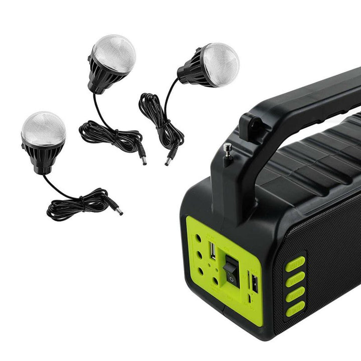 Verna multi-function solar flashlight, 6in1, powerbank, solar panel, lamp, LED lights, speaker+radio, Tur000008