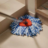 Vileda H2prO mop cartridge, microfiber, washable, triangular head, 178330