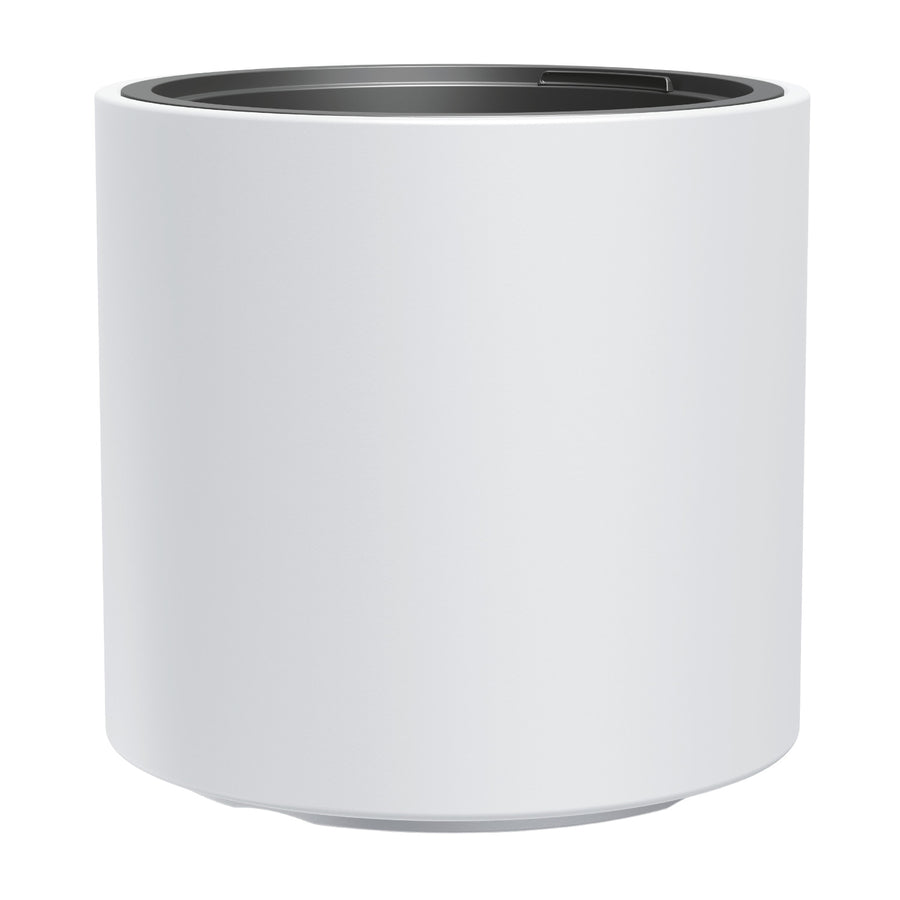 Prosperplast flowerpot, with insert, frost resistant, height 45cm, white, Heos