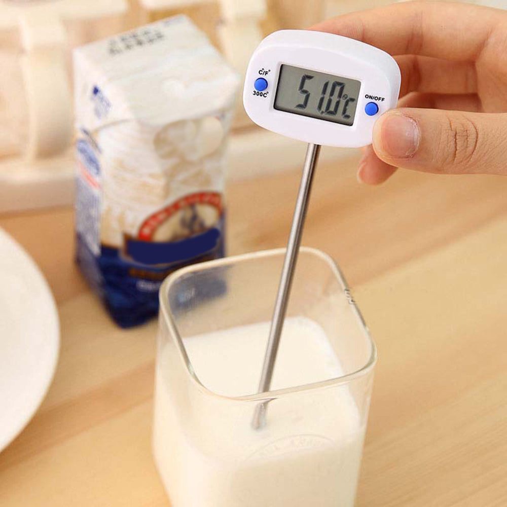 Food thermometer/probe, GreenBlue, probe length 15 cm, temperature range -50°C to +300°C., accuracy 0.1°C., GB382, 3 pcs.