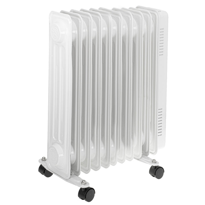 Adler oil heater, 9 ribs, power 2000W, 3 heating levels, white, AD 7816