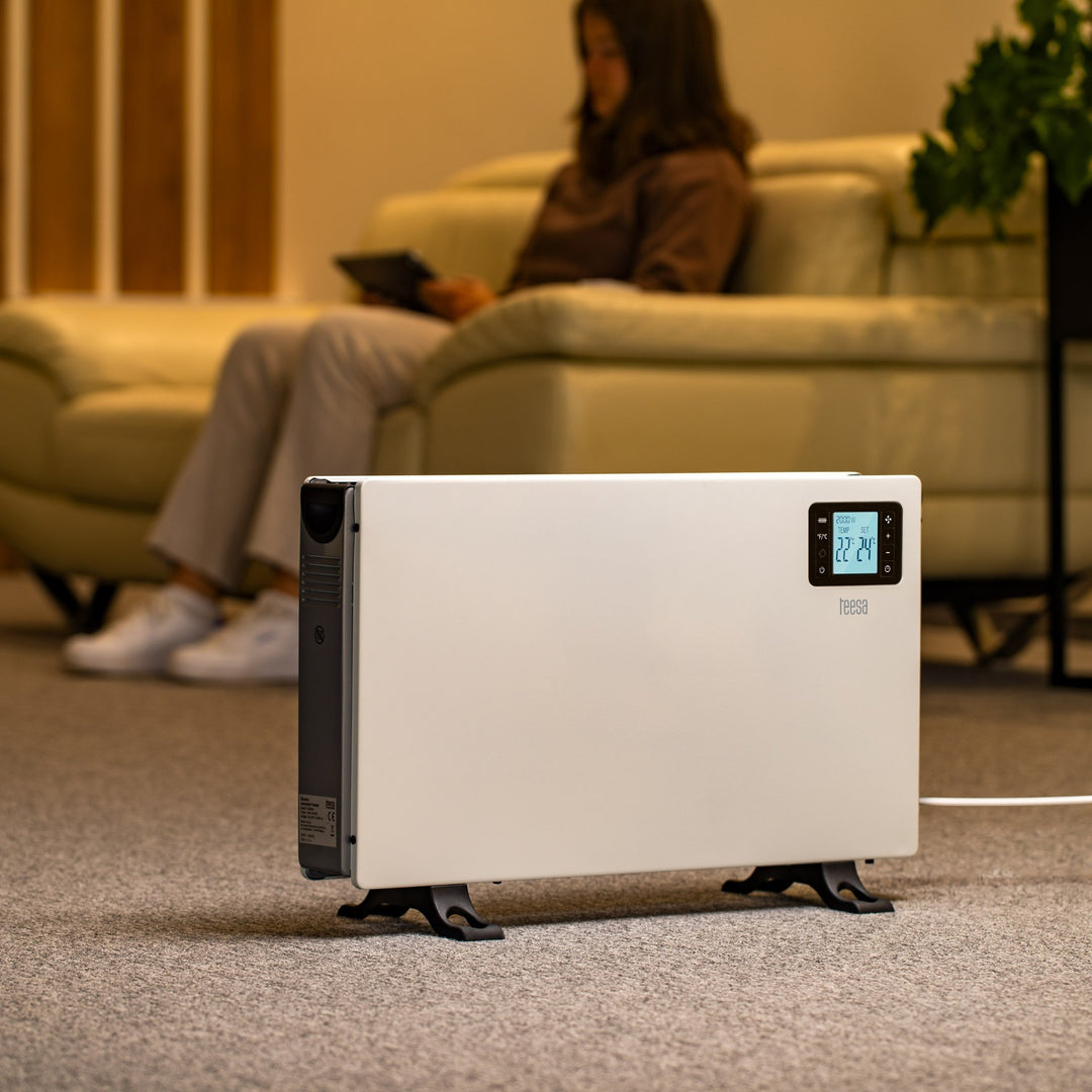 Teesa convector heater, timer function, temperature control, Anti-frost mode, remote control controlled, TSA8054