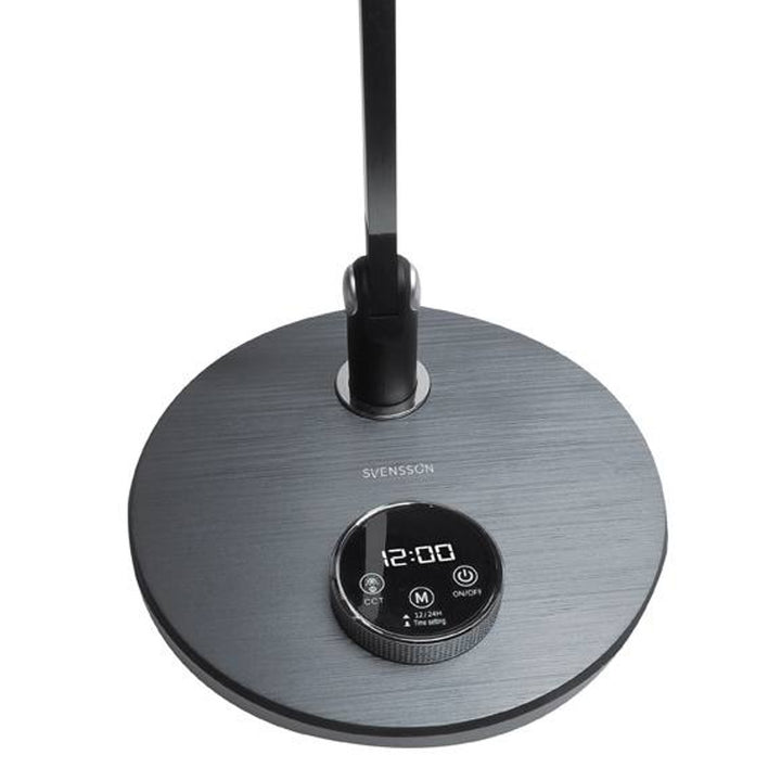 Lampa oifige Svensson, 620 lumens, cumhacht 12W, trí theocht solais, painéal tadhaill, LXBL1892