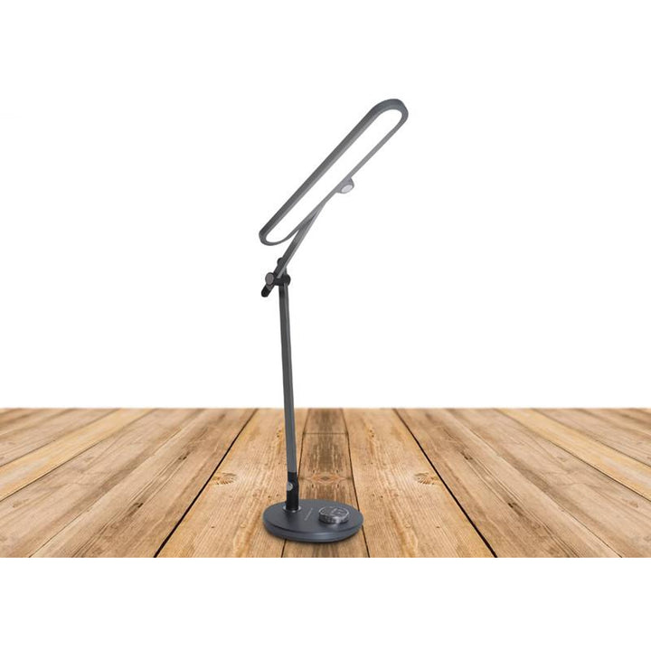 Lampa oifige Svensson, 620 lumens, cumhacht 12W, trí theocht solais, painéal tadhaill, LXBL1892