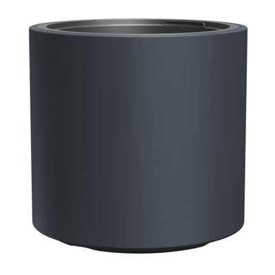 Prosperplast flower pot, with insert, frostproof, height 38cm, anthracite, Heos