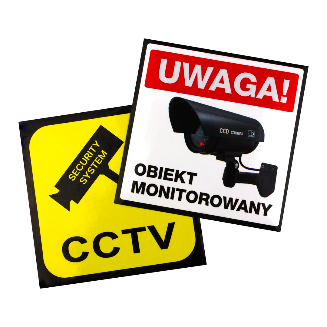 Dummy tube camera, IR LEDs, white, 2xAA power supply (not included), ABS, IR1800 W