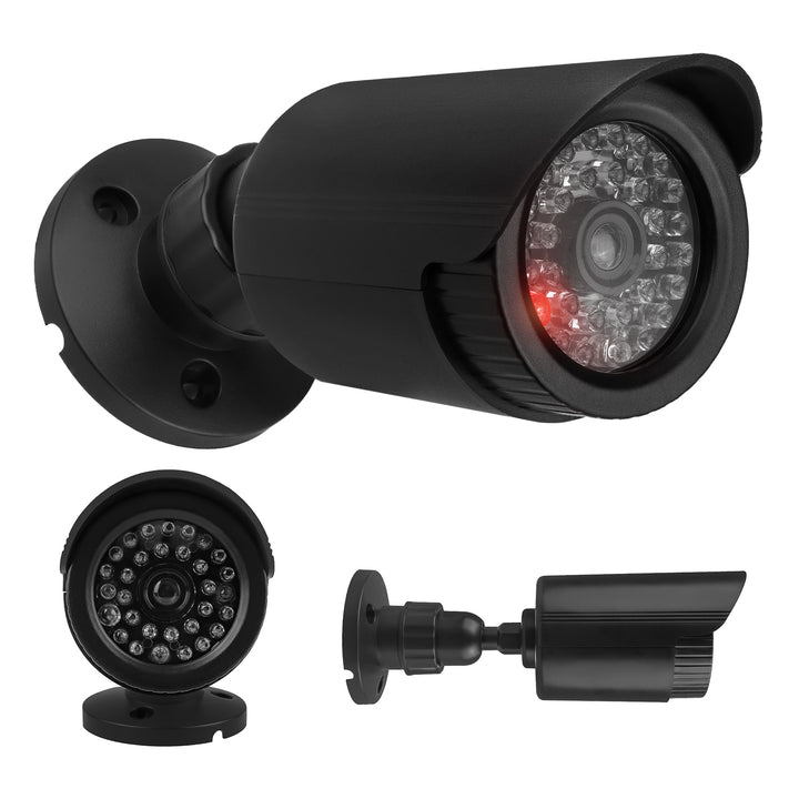 Dummy tube camera, IR LEDs, black, 2xAA power supply (not included), ABS, IR1800 B