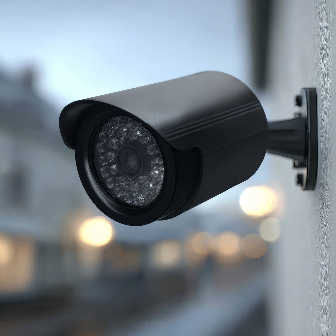 Set of two dummy tube cameras, IR LEDs, black, 2xAA power supply (not included), ABS, IR1800 BT