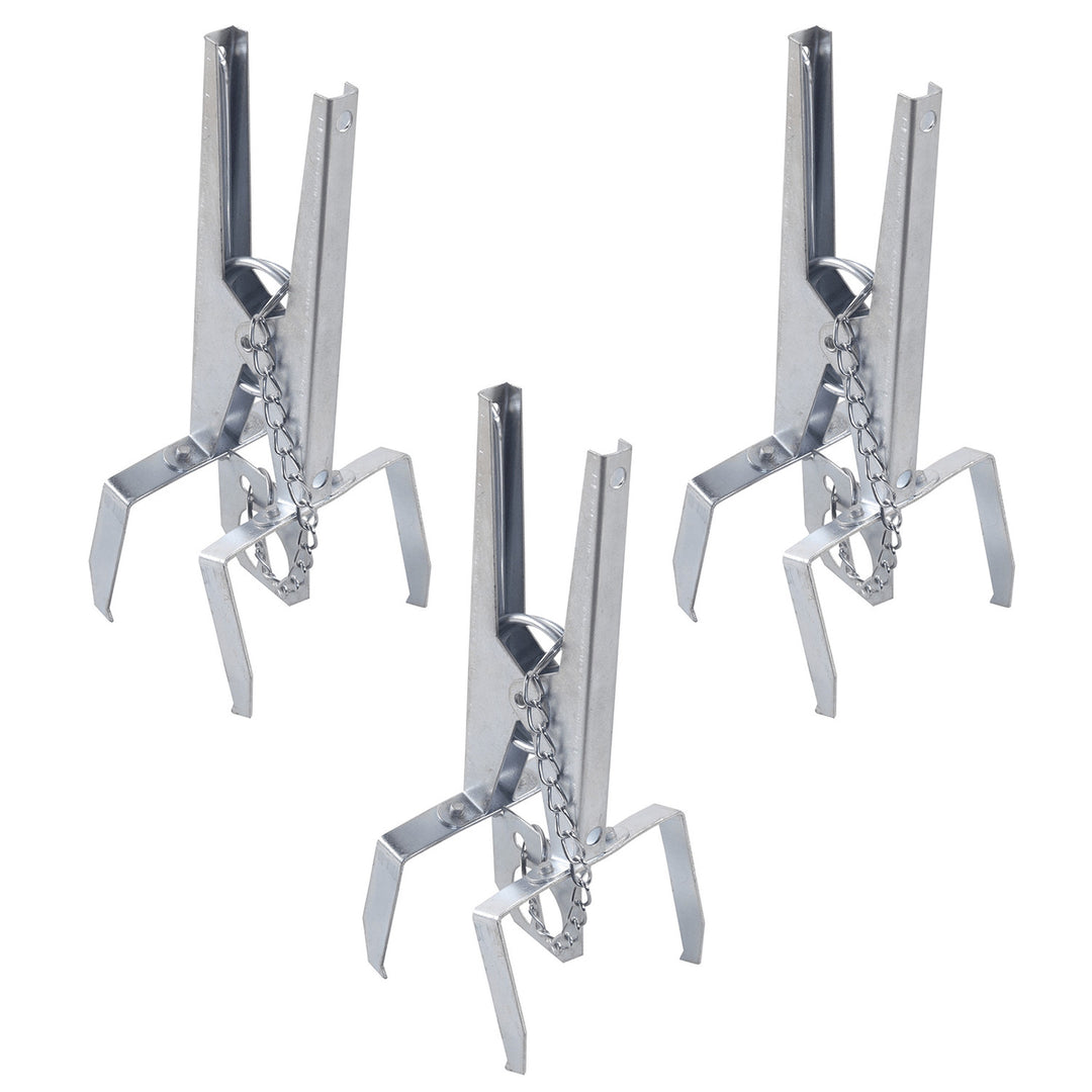 Metal pest trap - narrow, width: 7.5 cm, material: galvanized steel, 3 pieces
