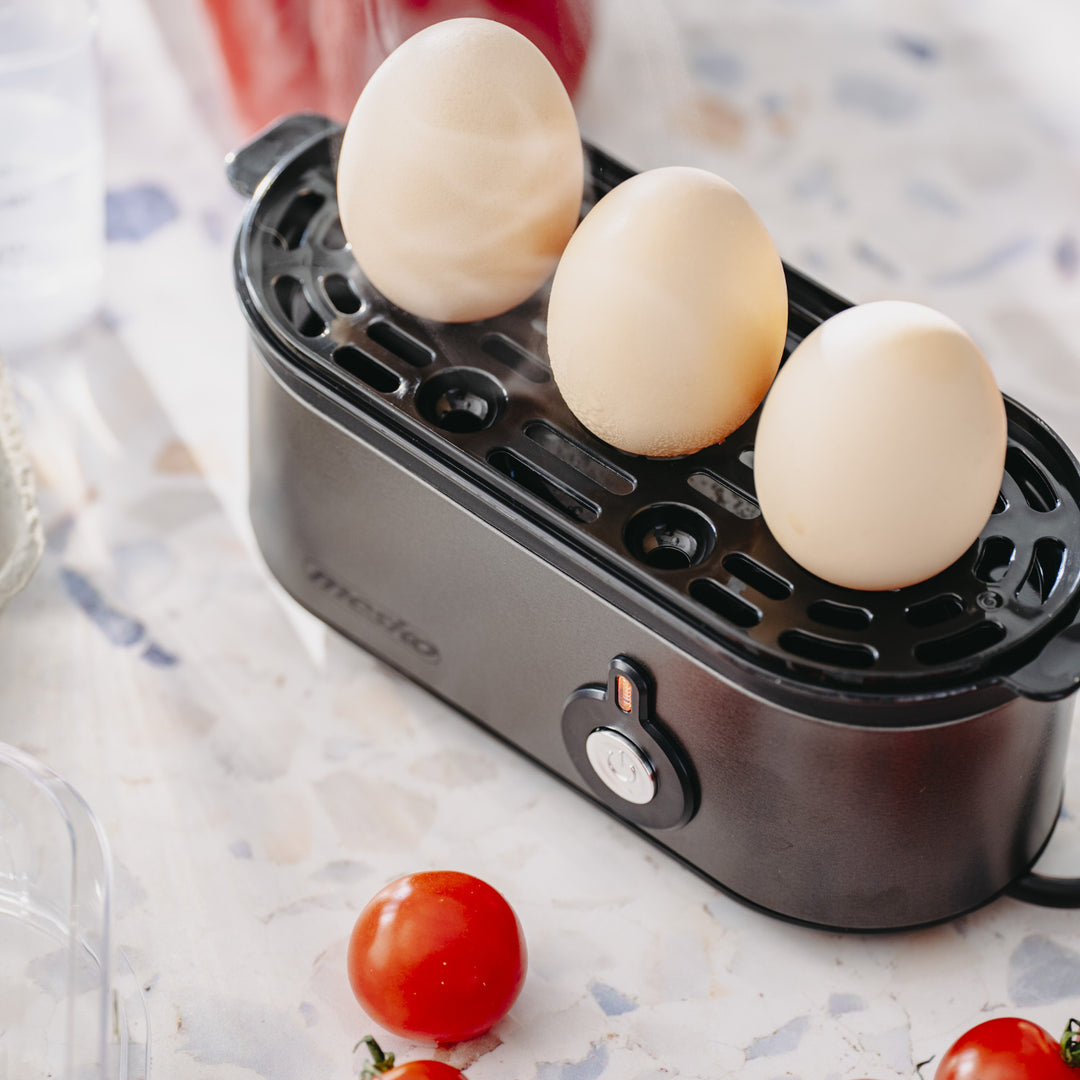 Cócaire uibheacha Mesko 3, cumhacht 210W, céim chócaireachta inroghnaithe, solas táscaire, MS 4485