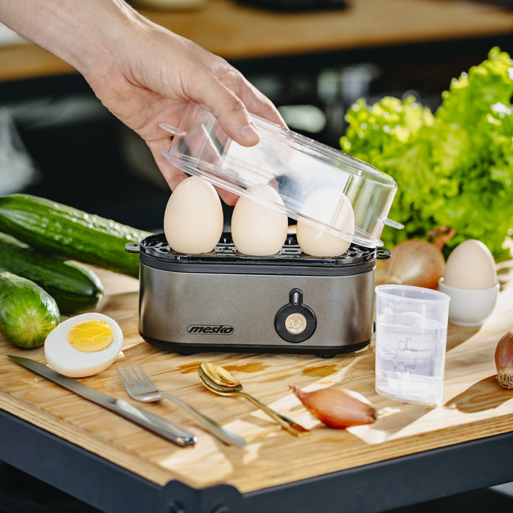 Cócaire uibheacha Mesko 3, cumhacht 210W, céim chócaireachta inroghnaithe, solas táscaire, MS 4485