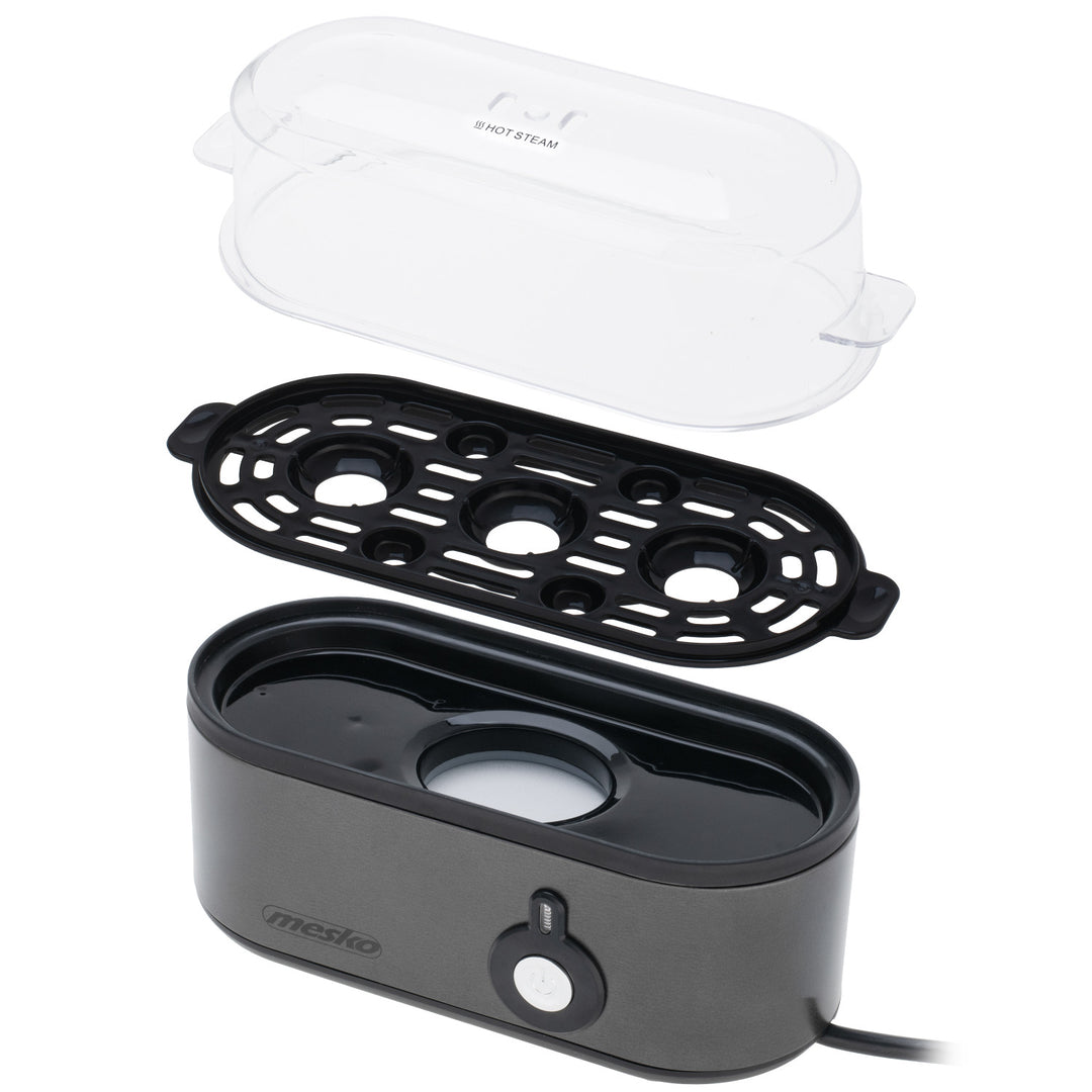 Cócaire uibheacha Mesko 3, cumhacht 210W, céim chócaireachta inroghnaithe, solas táscaire, MS 4485