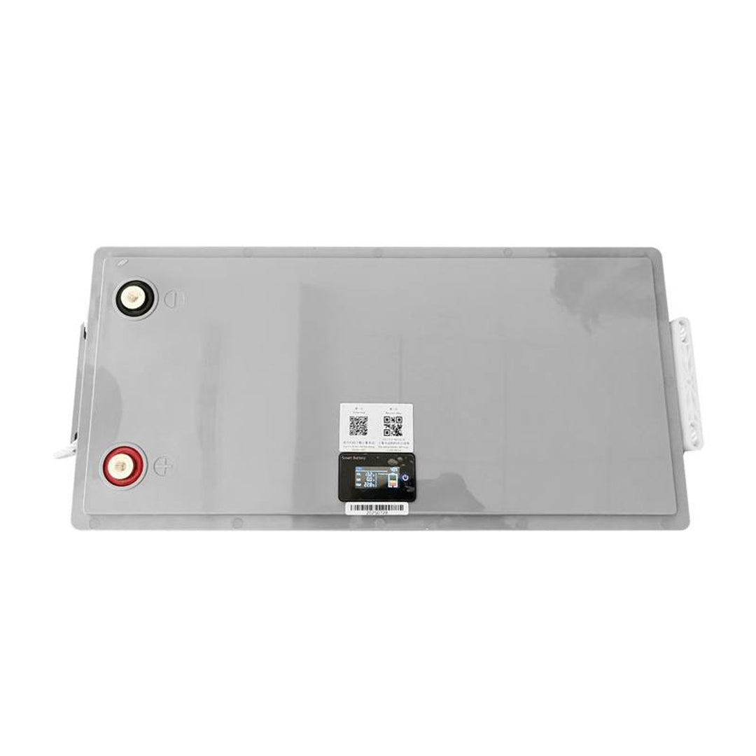 Ceallraí Lexton LiFePo4 Litiam Iarainn Fosfáite, le BMS, 12.8V, 200Ah, LXLFP200 + Coigeartóir Ceallraí LTC Energy LiFePO4