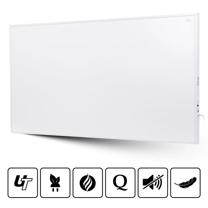 Cronos infrared heater, 800W, matte surface, ultra-thin, Carbon P800