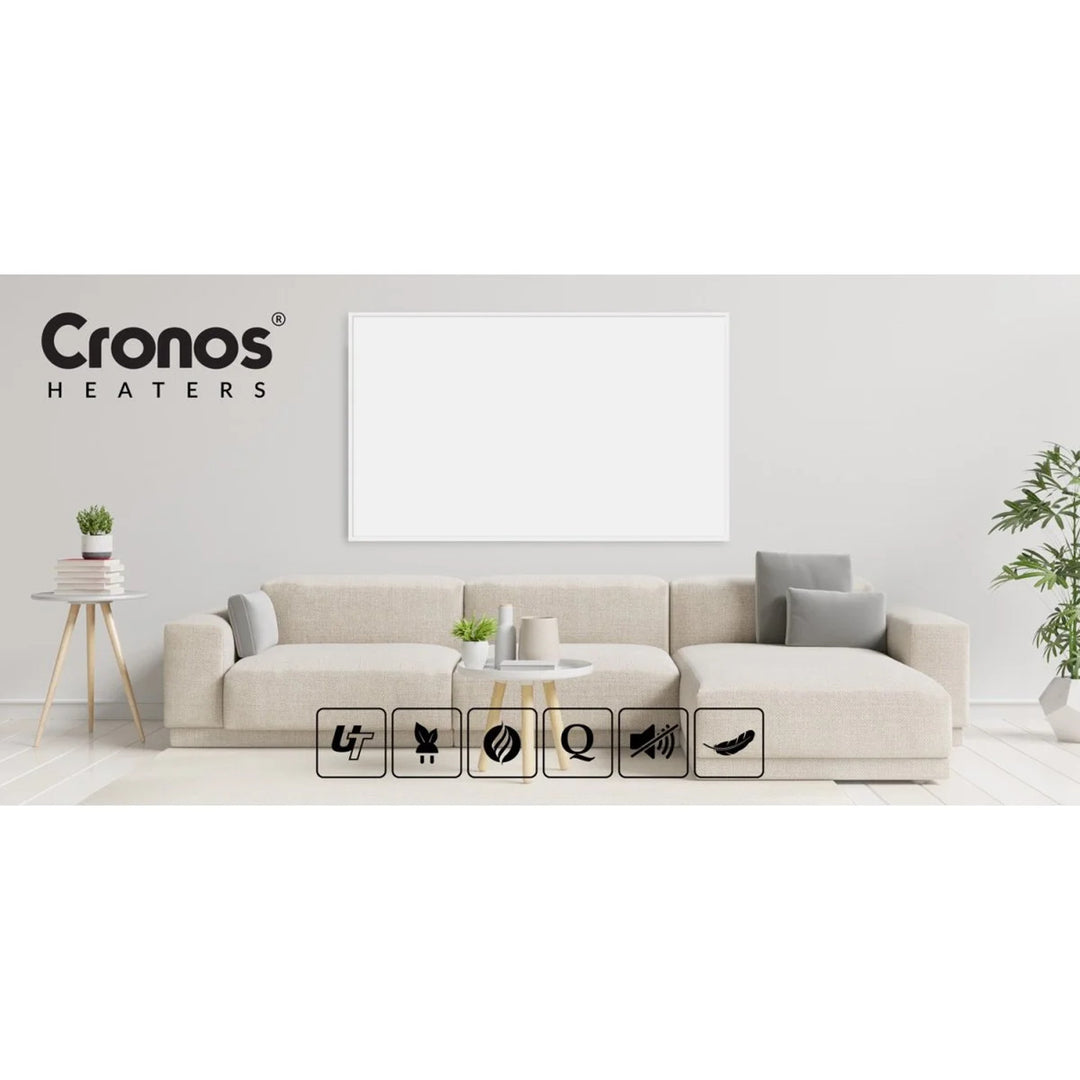 Cronos infrared heater, 1000W, matte surface, ultra-thin, Carbon P1000