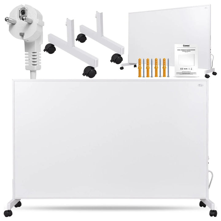 Cronos infrared heater, 1000W, matte surface, ultra-thin, Carbon P1000