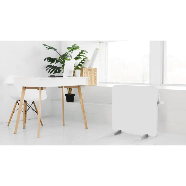 Cronos infrared heater, 450W, with thermostat and remote control, adjustable from 10°C to 50°C, low energy loss, Titanium CR-500