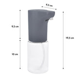 Promedix automatic dispenser, dispenser container for liquid soaps, disinfectant liquids, 300ml, grey, PR-540 GR + 4 AA batteries Varta Industrial