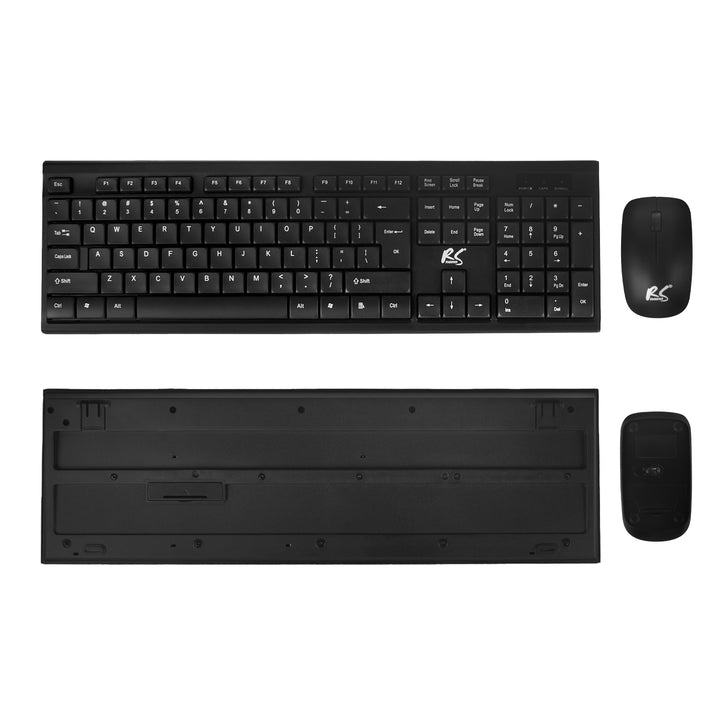 COMBO NanoRS wireless keyboard + mouse, RS580 + 2x AAA alkaline battery Varta Industrial