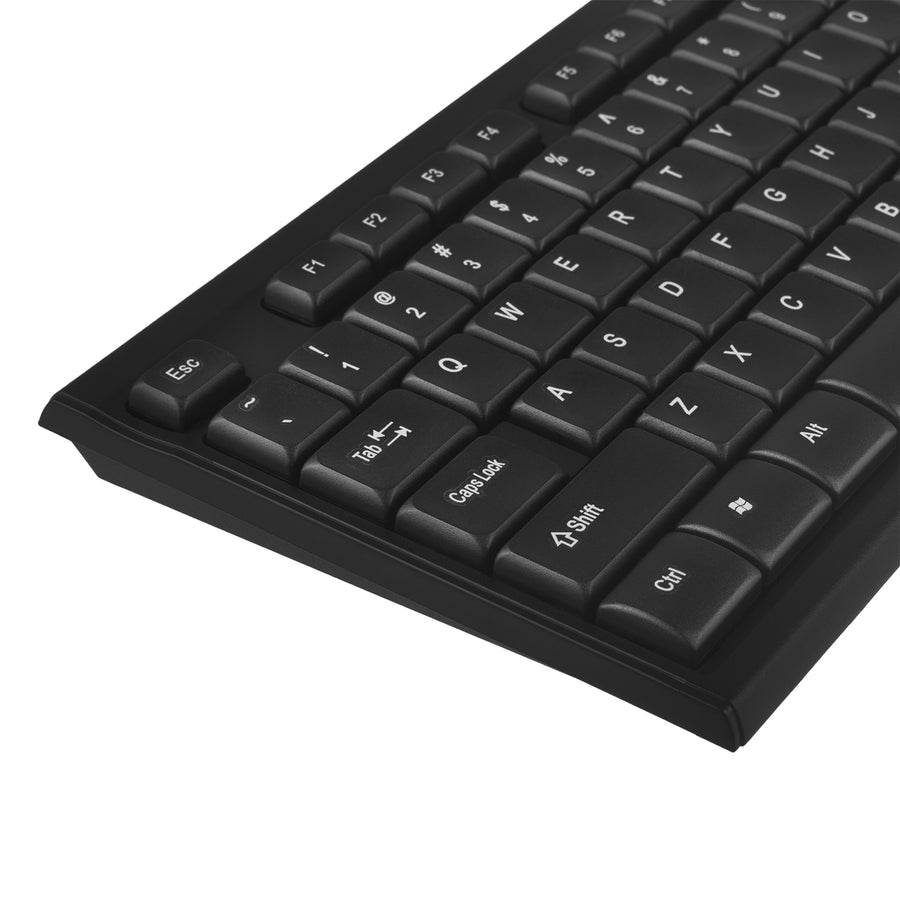 COMBO NanoRS wireless keyboard + mouse, RS580 + 2x AAA alkaline battery Varta Industrial