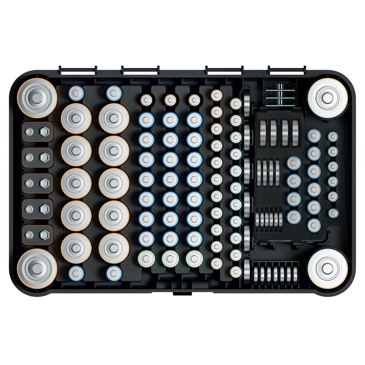 Organizer na baterie GreenBlue Varta Box GB189 + 10x baterie AA i 10x baterie AAA Varta Industrial