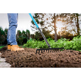 Cellfast metal rake, universal, aluminum handle, 155cm, Cellpro 40-208