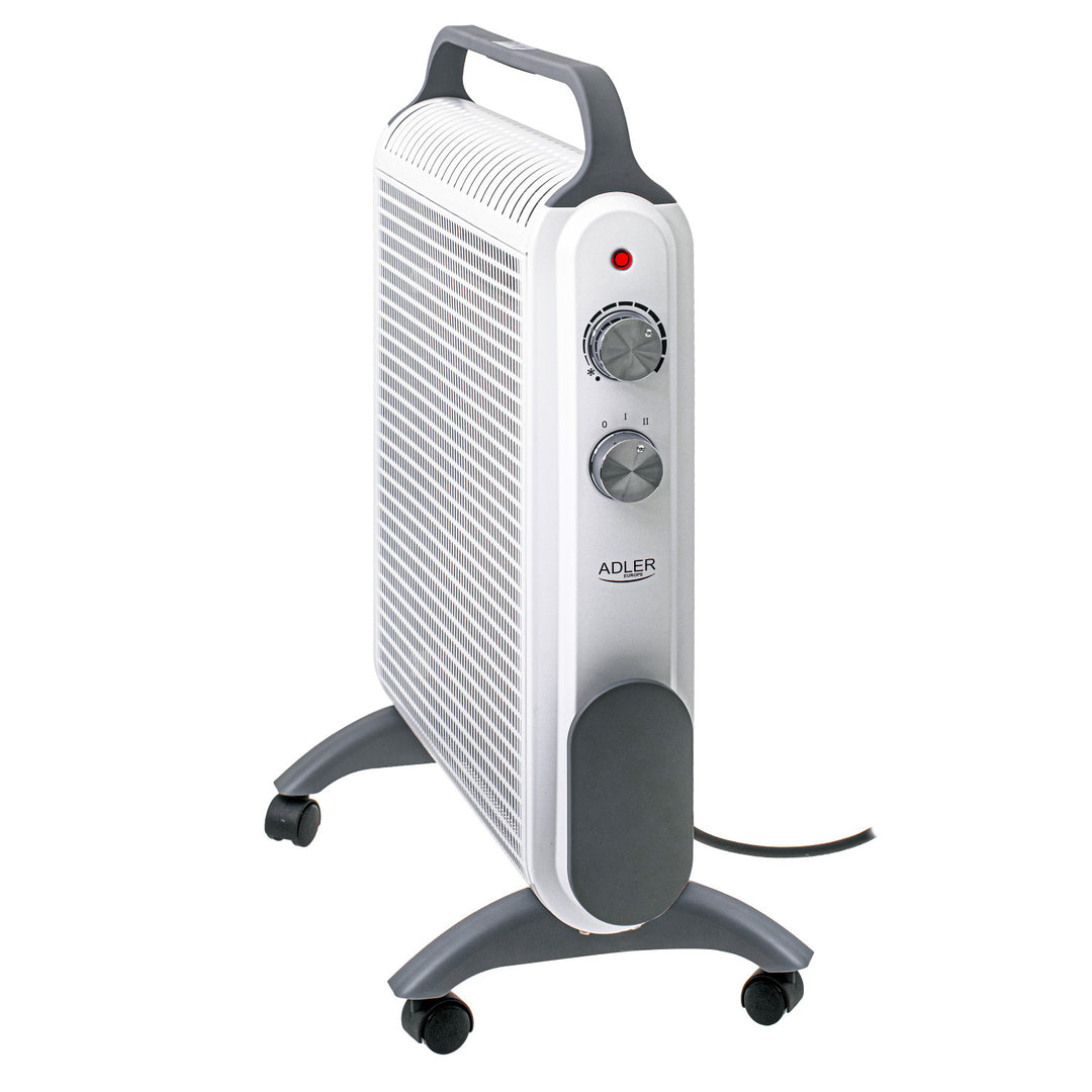 Téitheoir comhiompair, ar rothaí, 2 leibhéal cumhachta, uasmhéid 2000W, teirmeastat, AD 7750