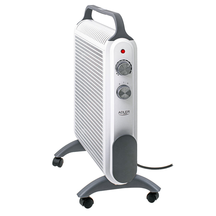 Téitheoir comhiompair, ar rothaí, 2 leibhéal cumhachta, uasmhéid 2000W, teirmeastat, AD 7750