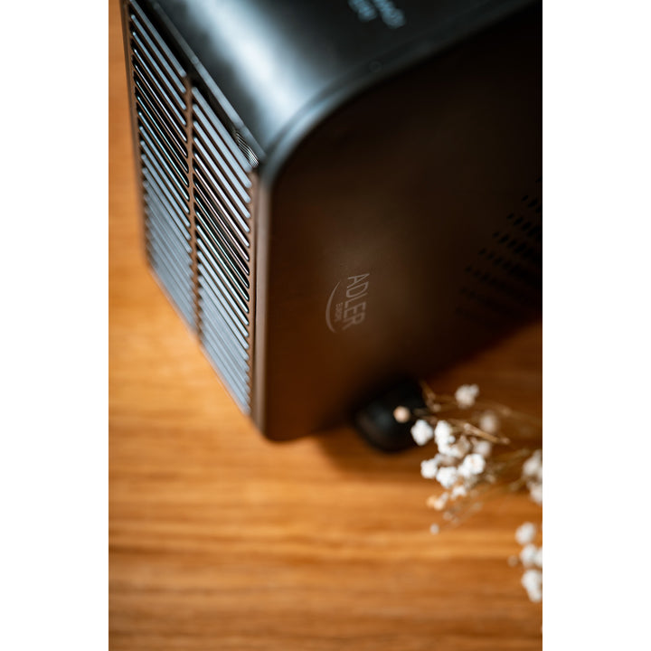 Téitheoir lucht leanúna Adler, 2 leibhéal cumhachta, uasmhéid 2000W, teirmeastat, dubh, AD 7725