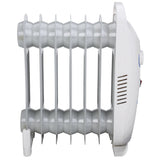 Mesko oil heater, 7 ribs, 800W, temperature control, gray, MS 7804