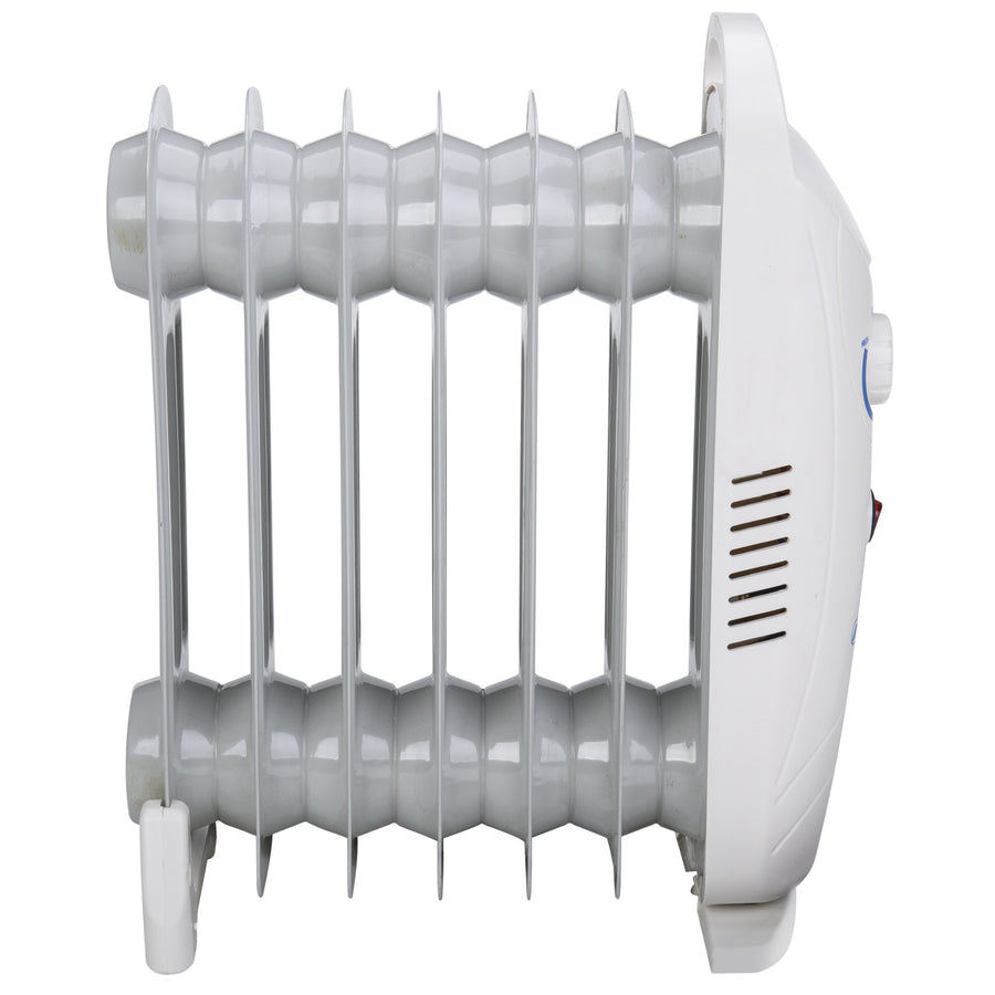 Mesko oil heater, 7 ribs, 800W, temperature control, gray, MS 7804