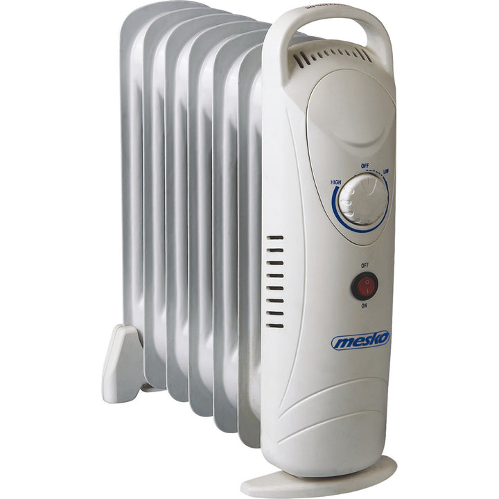 Mesko oil heater, 7 ribs, 800W, temperature control, gray, MS 7804