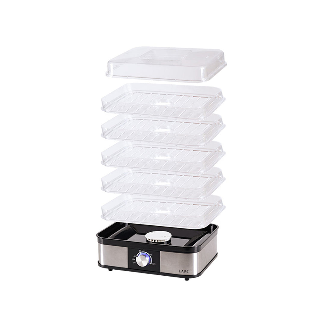 Lafe dryer, for mushrooms, fruits, vegetables, 250W, 5 sieves, temperature control, NutriDry