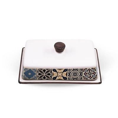 Ceramic butter dish Holiday in Porto Maestro, MR-20005-45