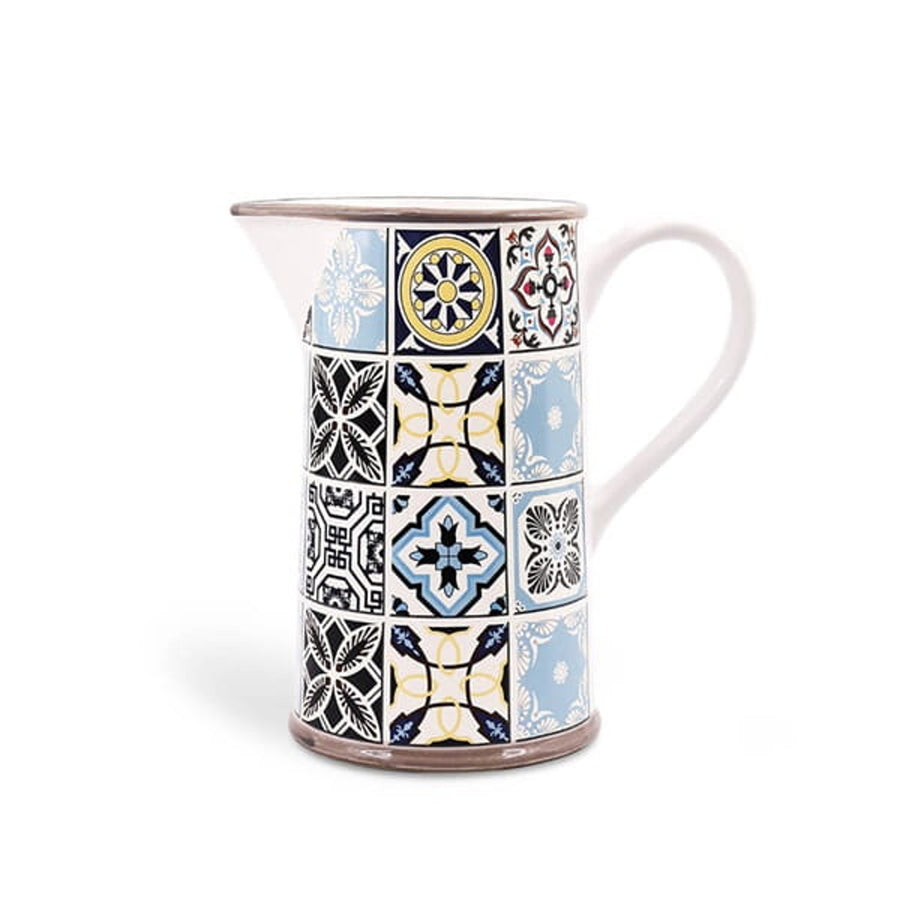 Ceramic Holiday in Porto jug by Maestro, capacity 1000ml, MR-20005-55