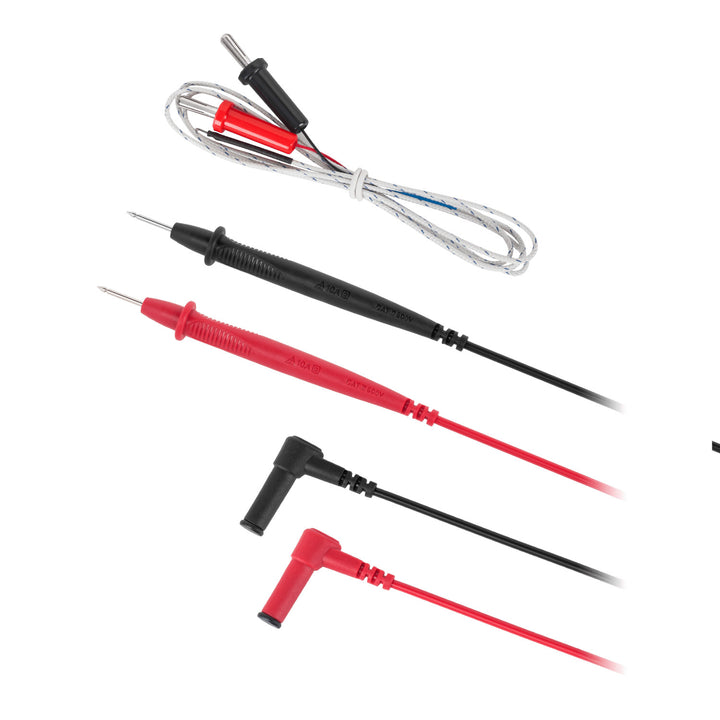 Uni-T digital universal meter, voltage, current measurement, test leads included, temperature probe, UT136C+