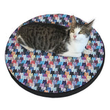 Bertoni cat bed / mattress, made of elastic foam, diameter 55 cm, Meow, Ring design