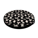 Bertoni cat bed / mattress, made of elastic foam, diameter 55 cm, Mouse pattern, Ring